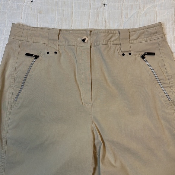 Jamie Sadock Beige Capris Size 8 - Picture 8 of 11